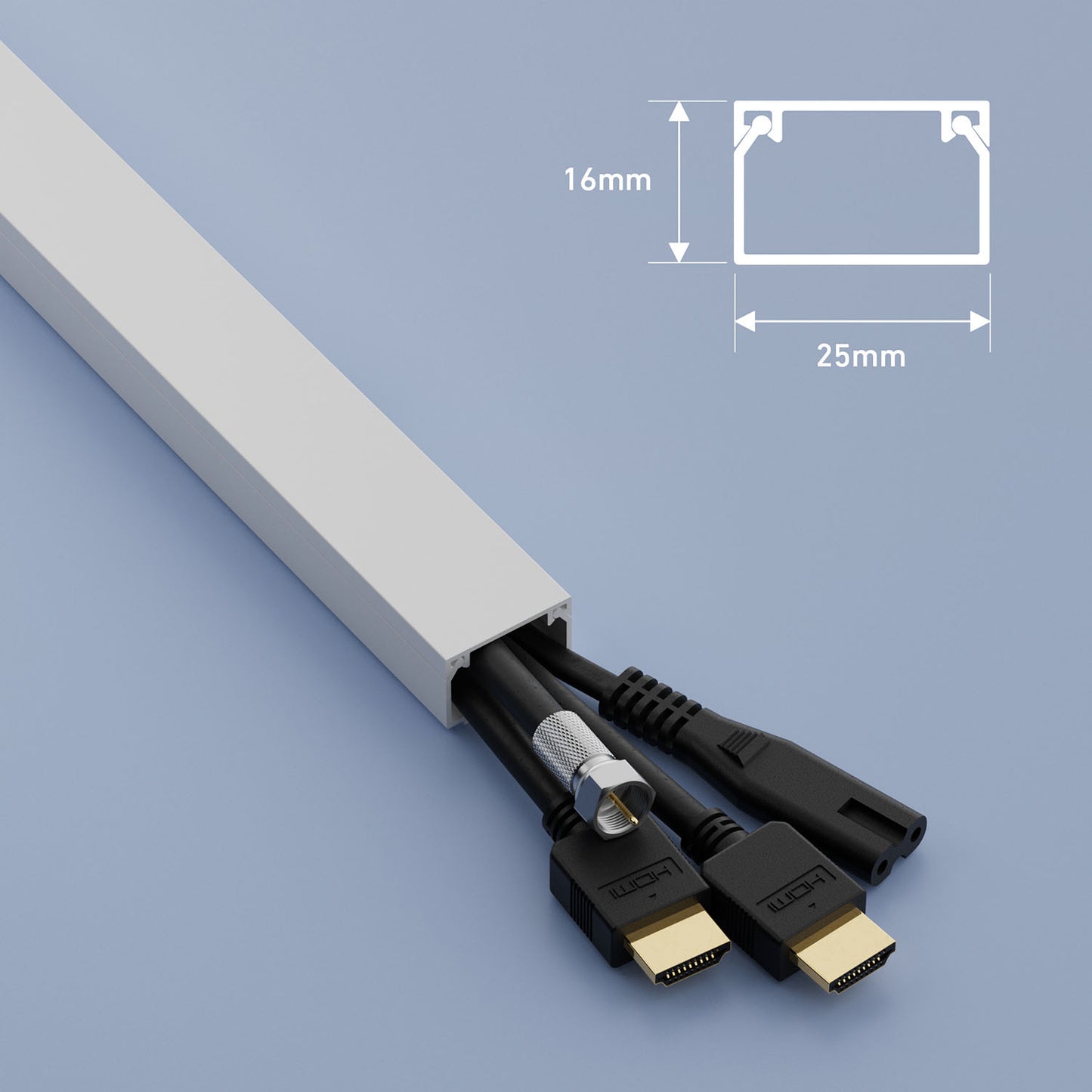 D-LINE Trunking 25x16 Square