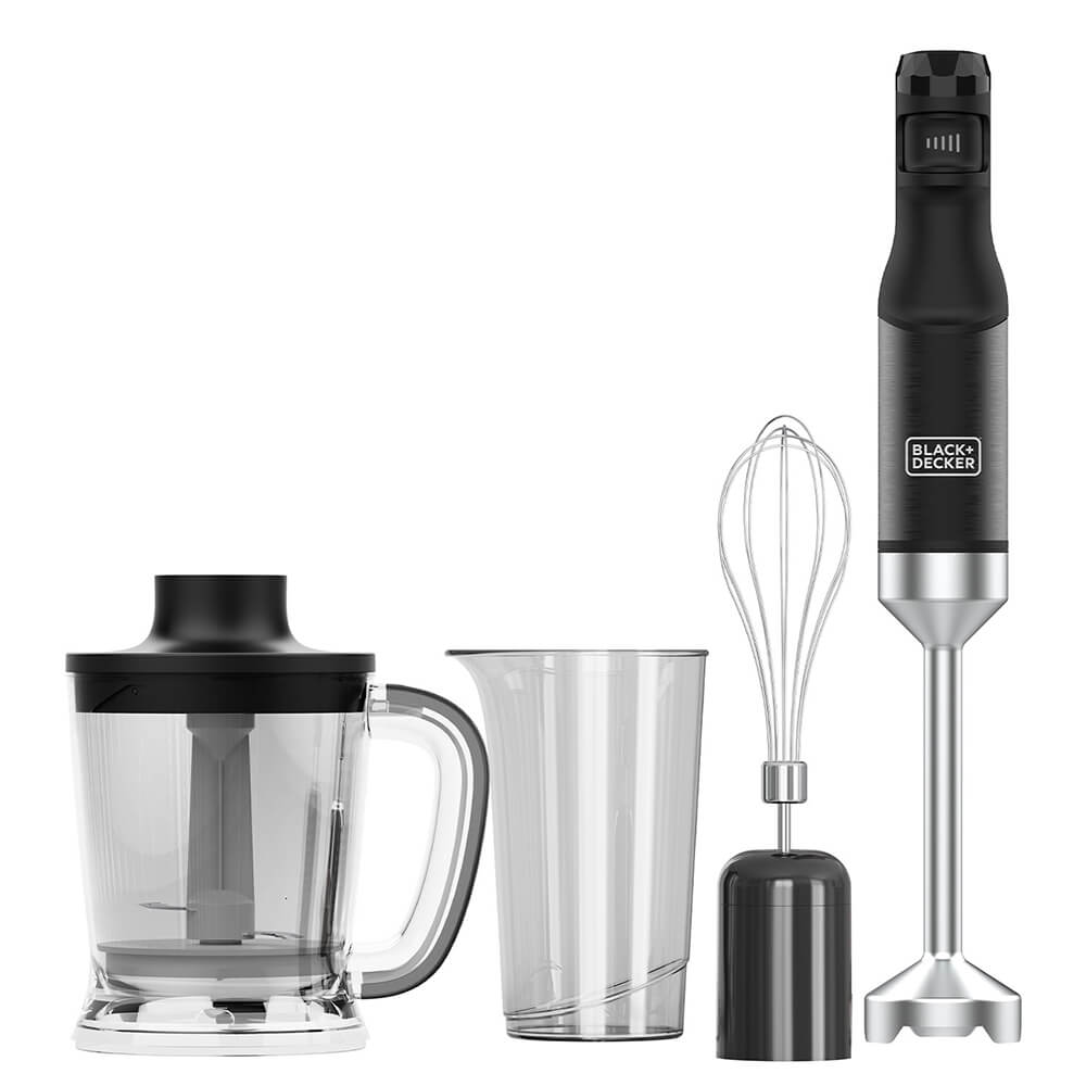 black-decker-black-decker-hand-blender 1500W Black  Accessories
