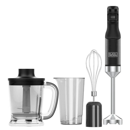 black-decker-black-decker-hand-blender 1500W Black  Accessories