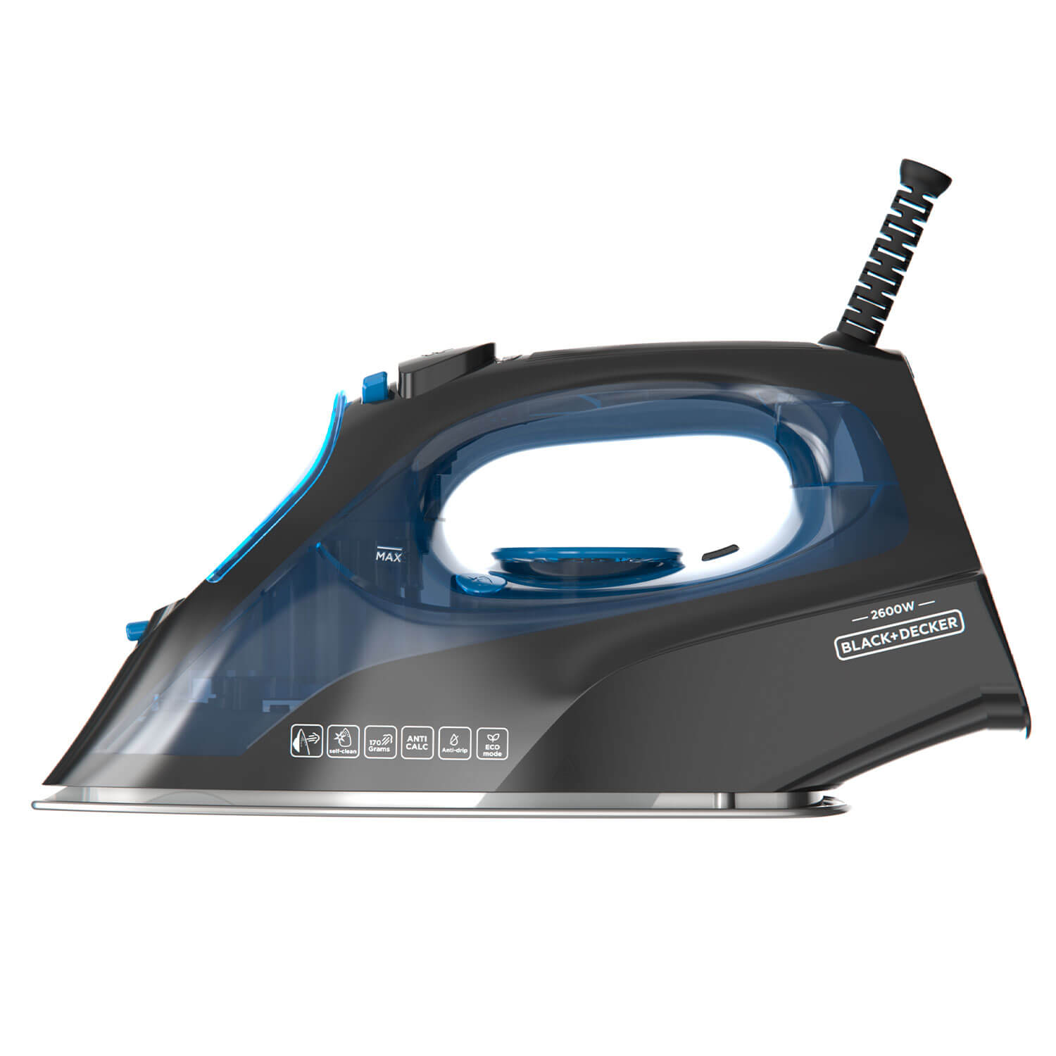black-decker-black-decker-steam-iron 2600W  Blue