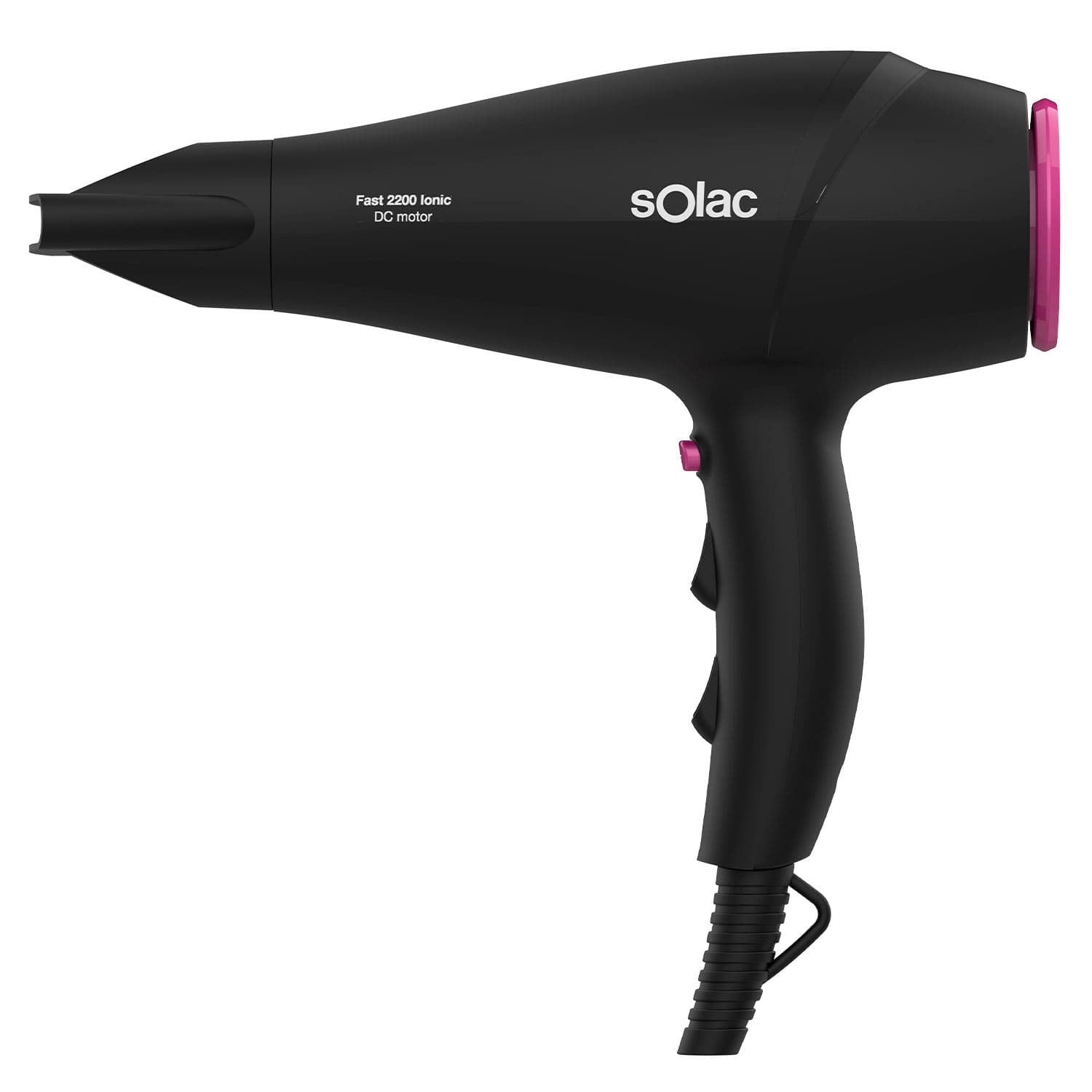 solac-solac-hair-dryer Fast 2200 Ionic Black