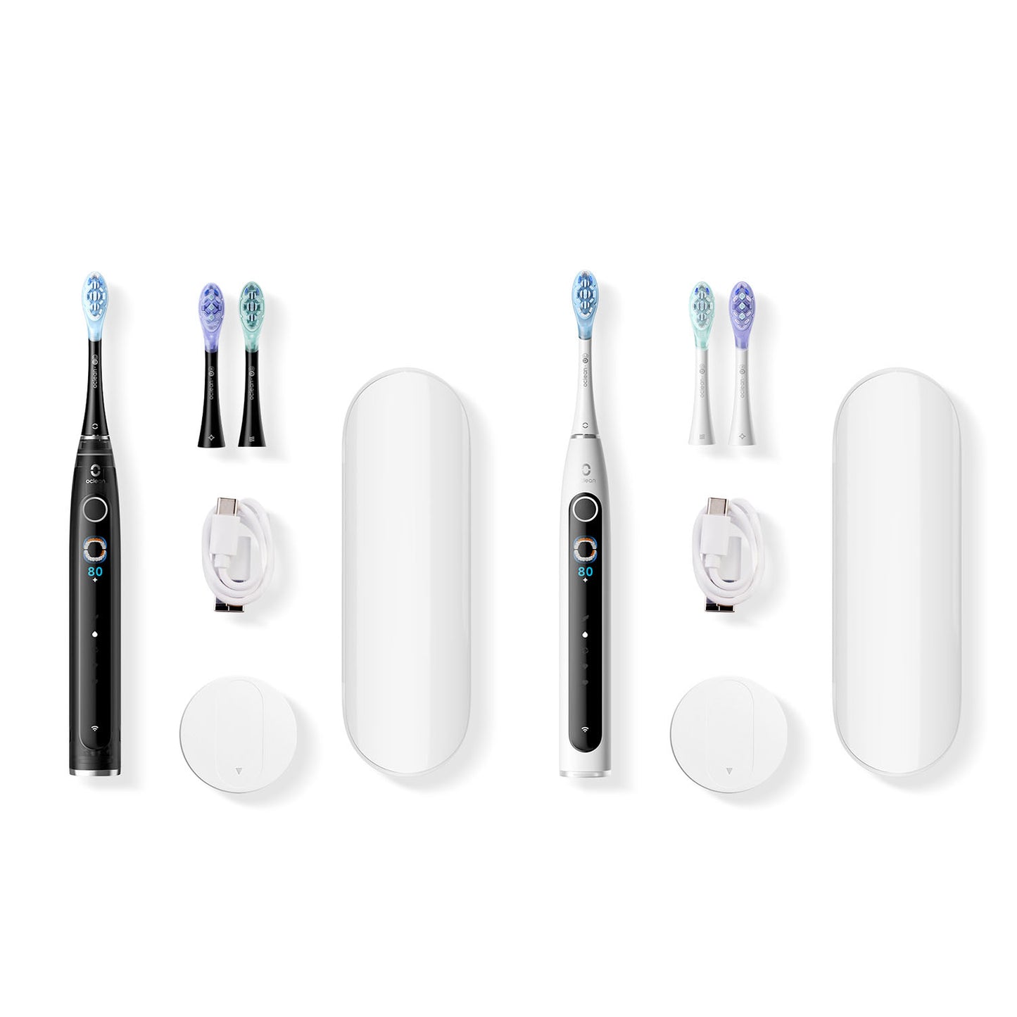 oclean-oclean-electric-toothbrush X Pro 20 Set Duo Set White+Black