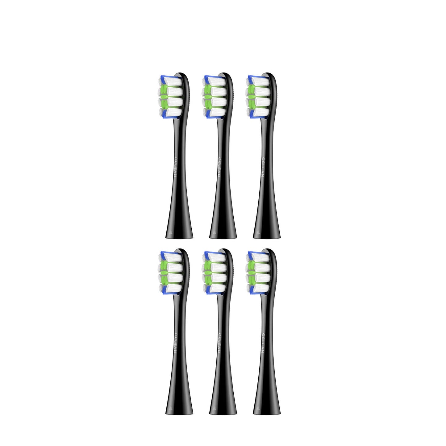 oclean-oclean-brush-head Professional Clean 6 Pack Black