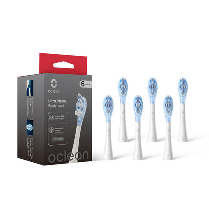oclean-oclean-brush-head Ultra Clean 6 Pack White
