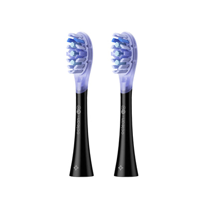 oclean-oclean-brush-head Ultra White 2 Pack Black