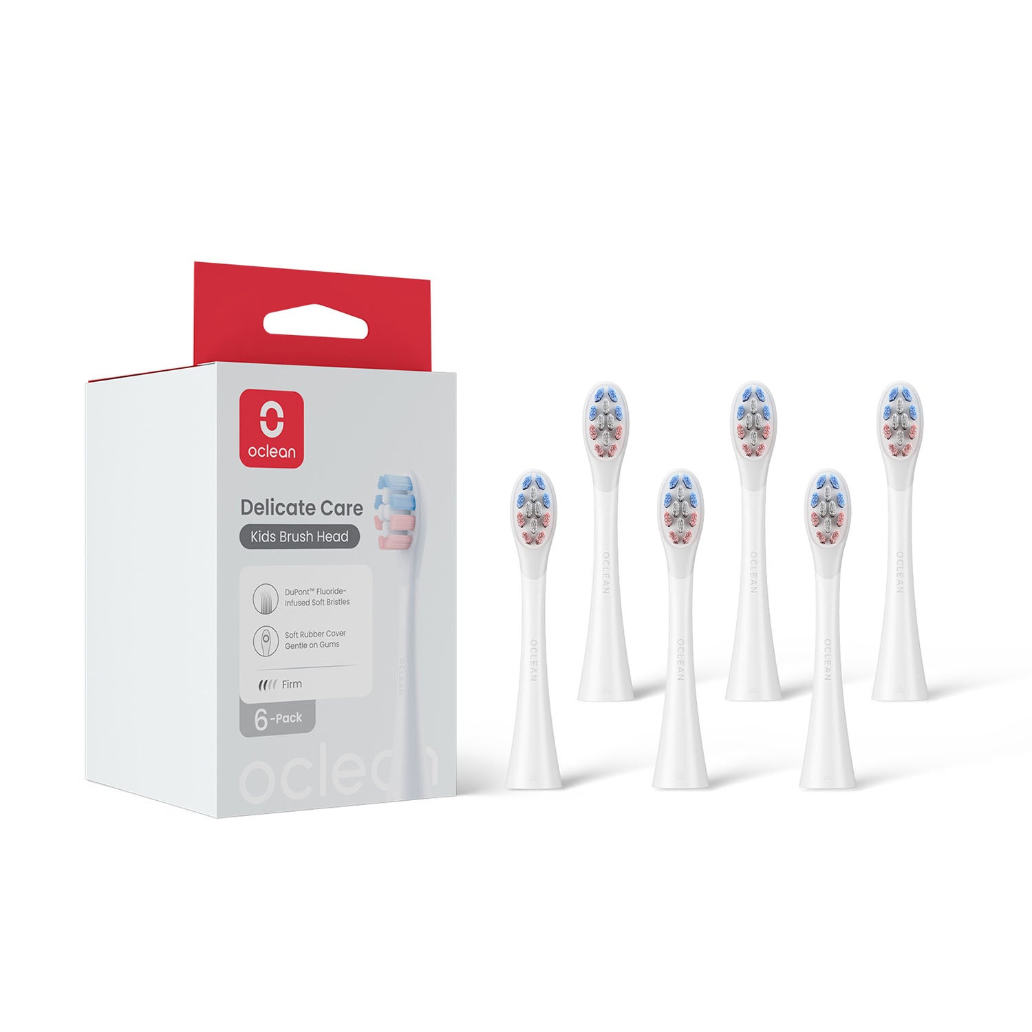 oclean-oclean-brush-head Kids 6 Pack White