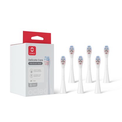 oclean-oclean-brush-head Kids 6 Pack White
