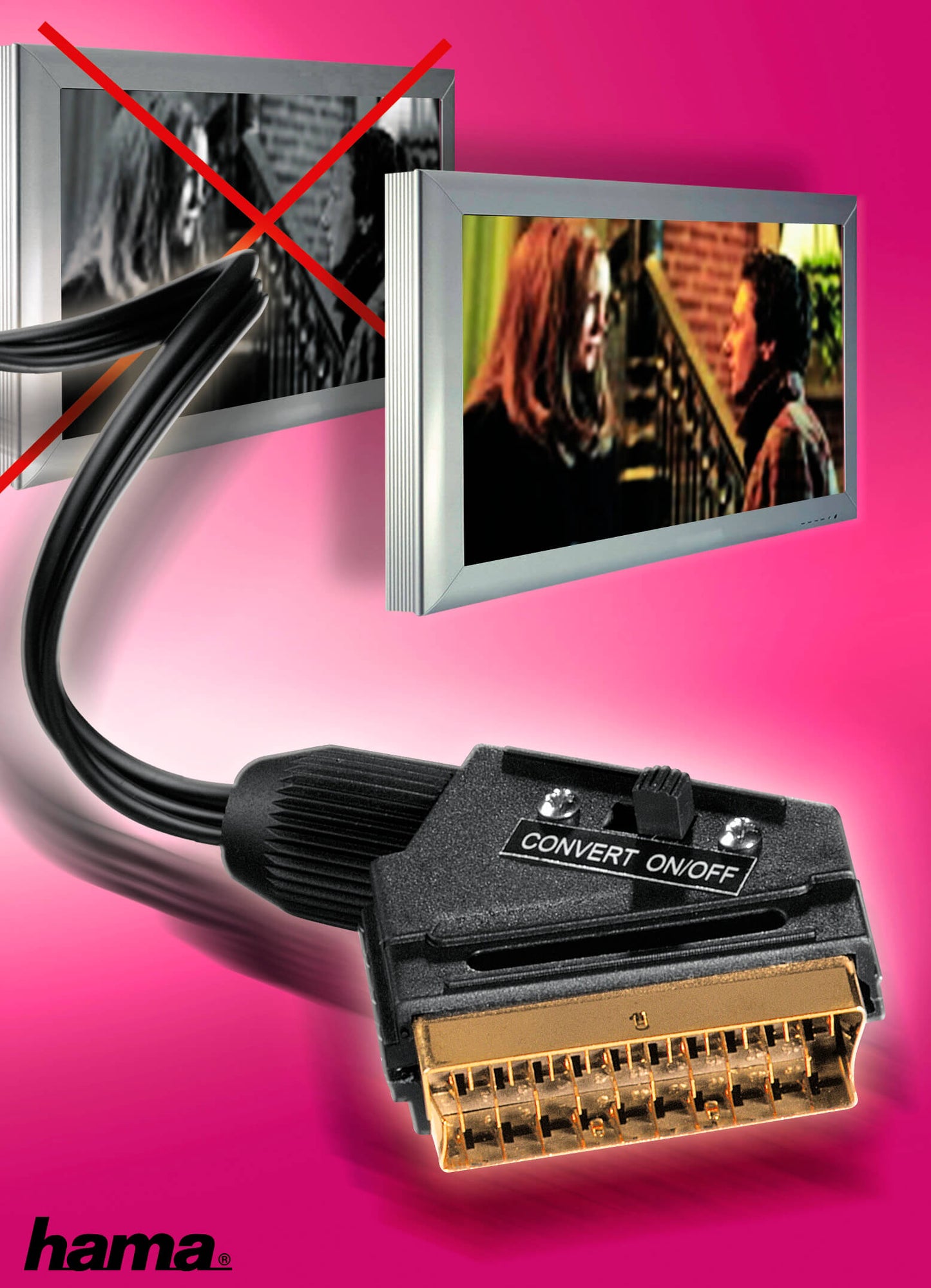 HAMA Kabel Kit Scart-S-video