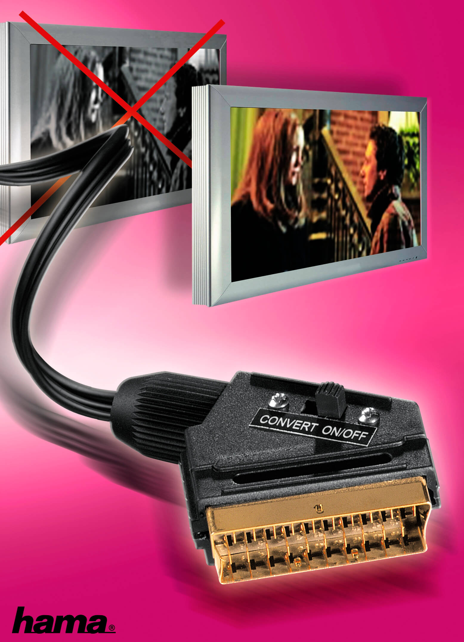 HAMA Kabel Kit Scart-S-video