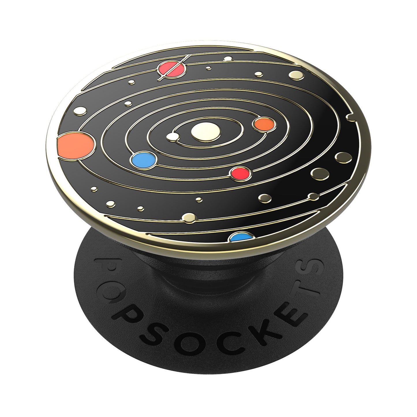 POPSOCKETS Enamel Solar flare Black