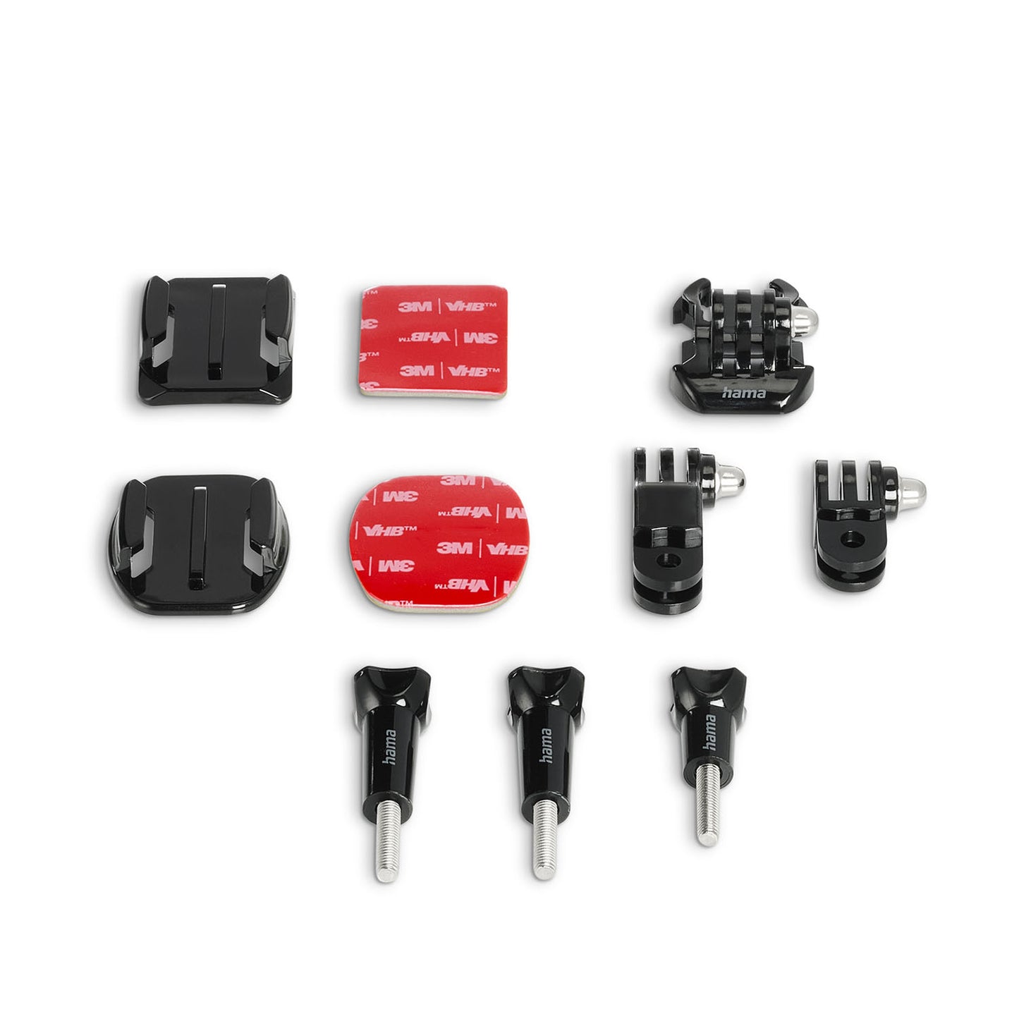 hama-hama-helmet-mount-action-cams Side, Swivel Arm