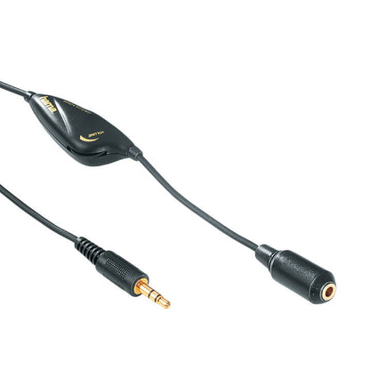 hama-hama-kabel-3-5mm-3-5mm 3 m Hane-Hona Med Volymregl. TL