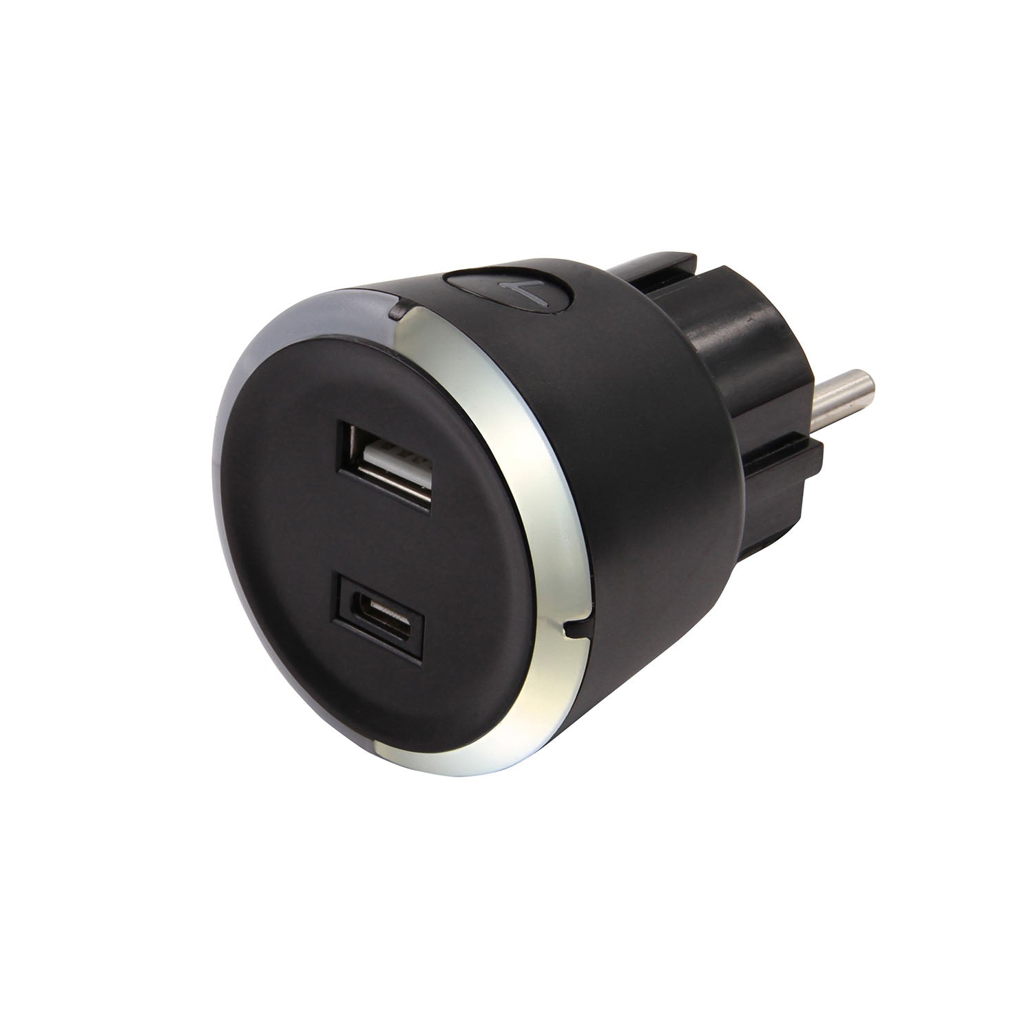 capidi-capidi-safety-timer-usb-a-c 1-4 hours 3.4A Black