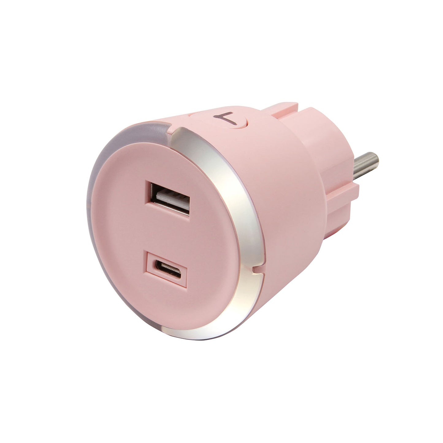 capidi-capidi-safety-timer-usb-a-c 1-4 hours 3.4A Pink