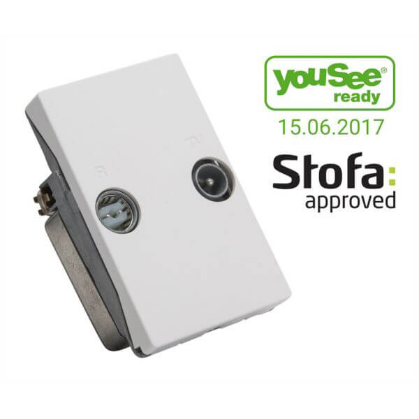 TRIAX Wall Outlet FM/TV