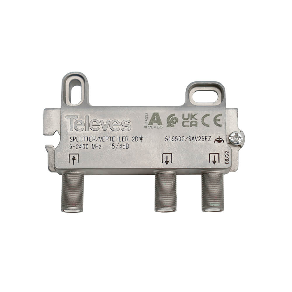 TELEVES Splitter F-connector