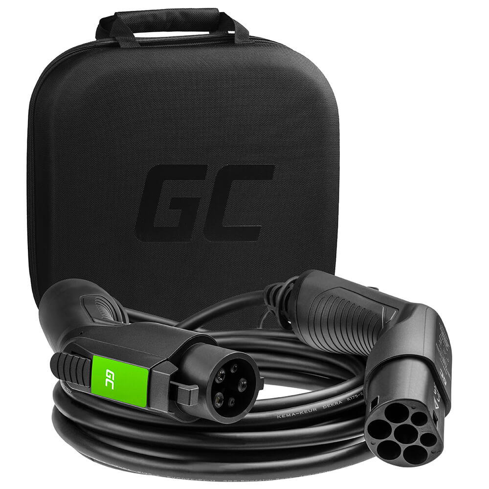 GREENCELL GREENCELL Laddkabel Elbil EV19 Typ1