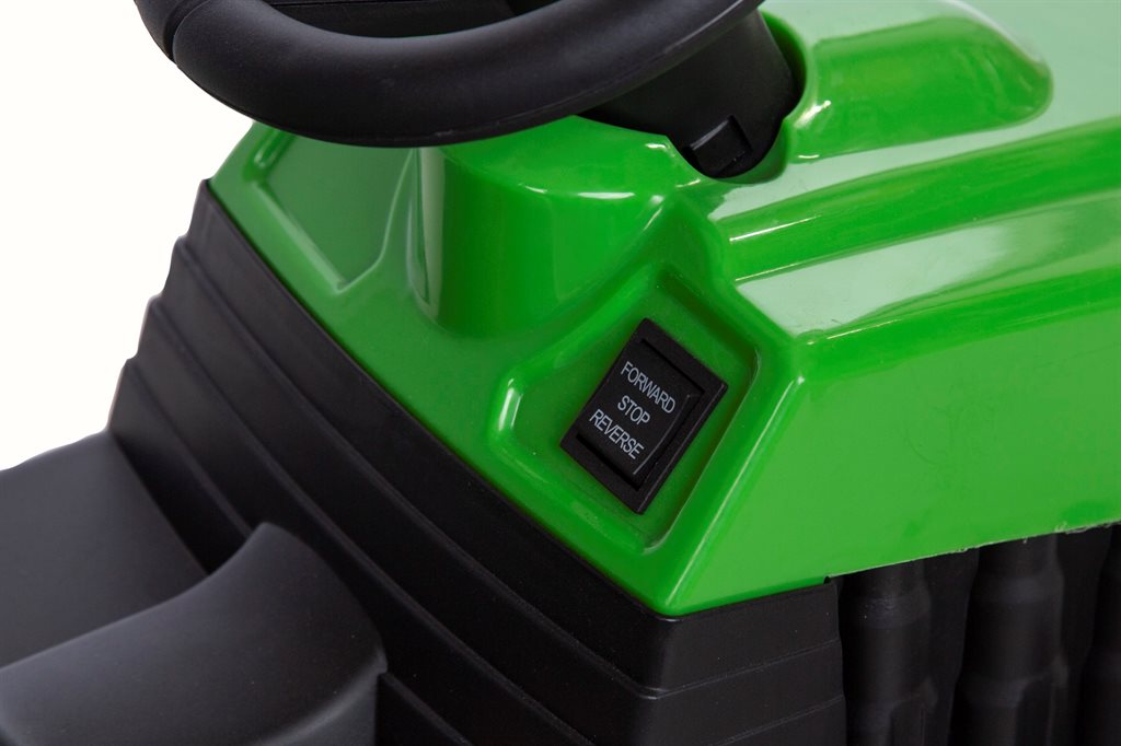 Azeno Eltraktor för barn med släp 6V batteridriven traktor