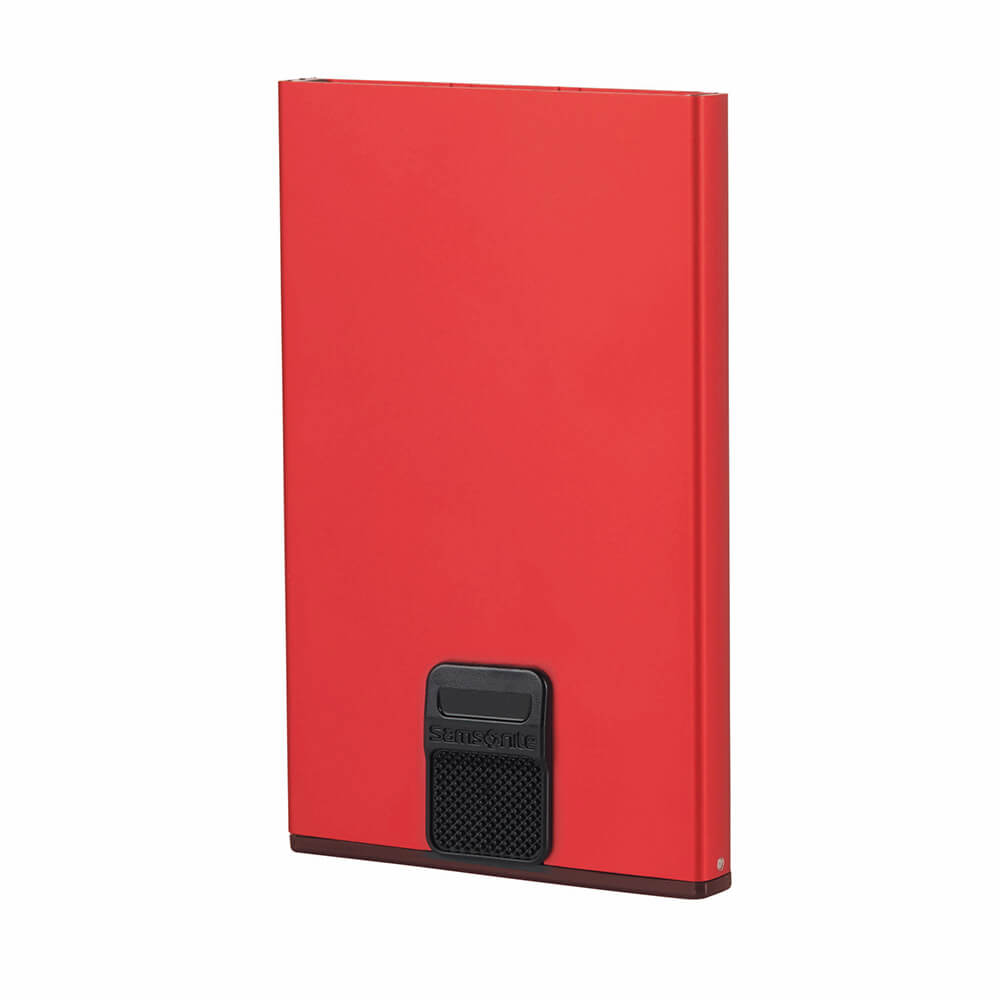samsonite-samsonite-planbok-alufit-rfid Card Case Slide Alu Röd