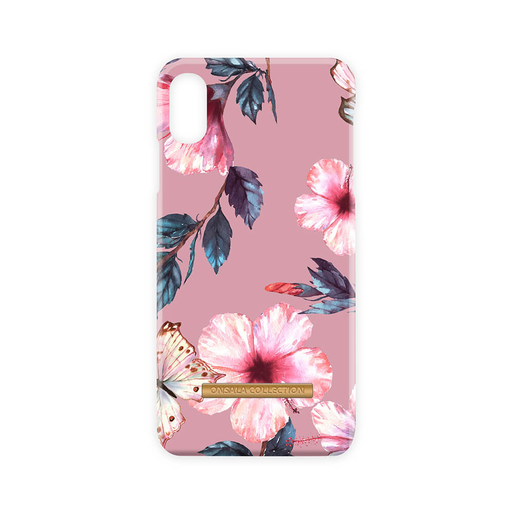 onsala-onsala-collection-mobilskal-shine Dusty Pink viol iPhone Xs Max