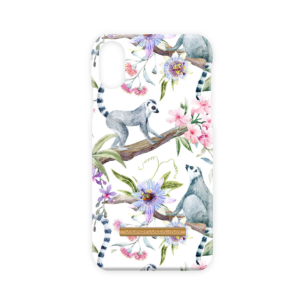 onsala-onsala-collection-mobilskal-soft Lemur Cuties iPhone XR