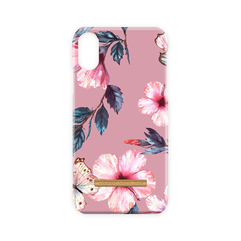 onsala-onsala-collection-mobilskal-shine Dusty Pink viol iPhone XR