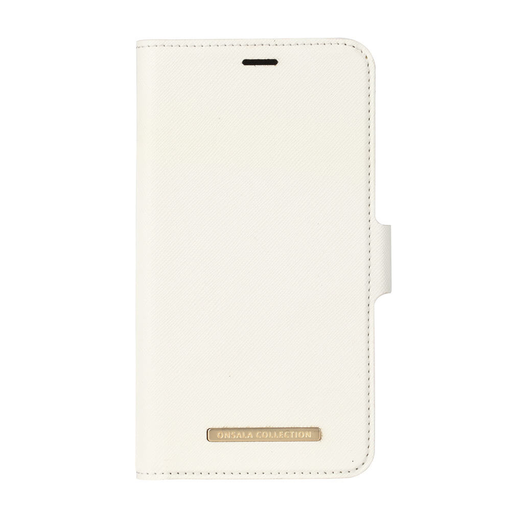 onsala-onsala-collection-mobilfodral Saffiano White iPhone XR