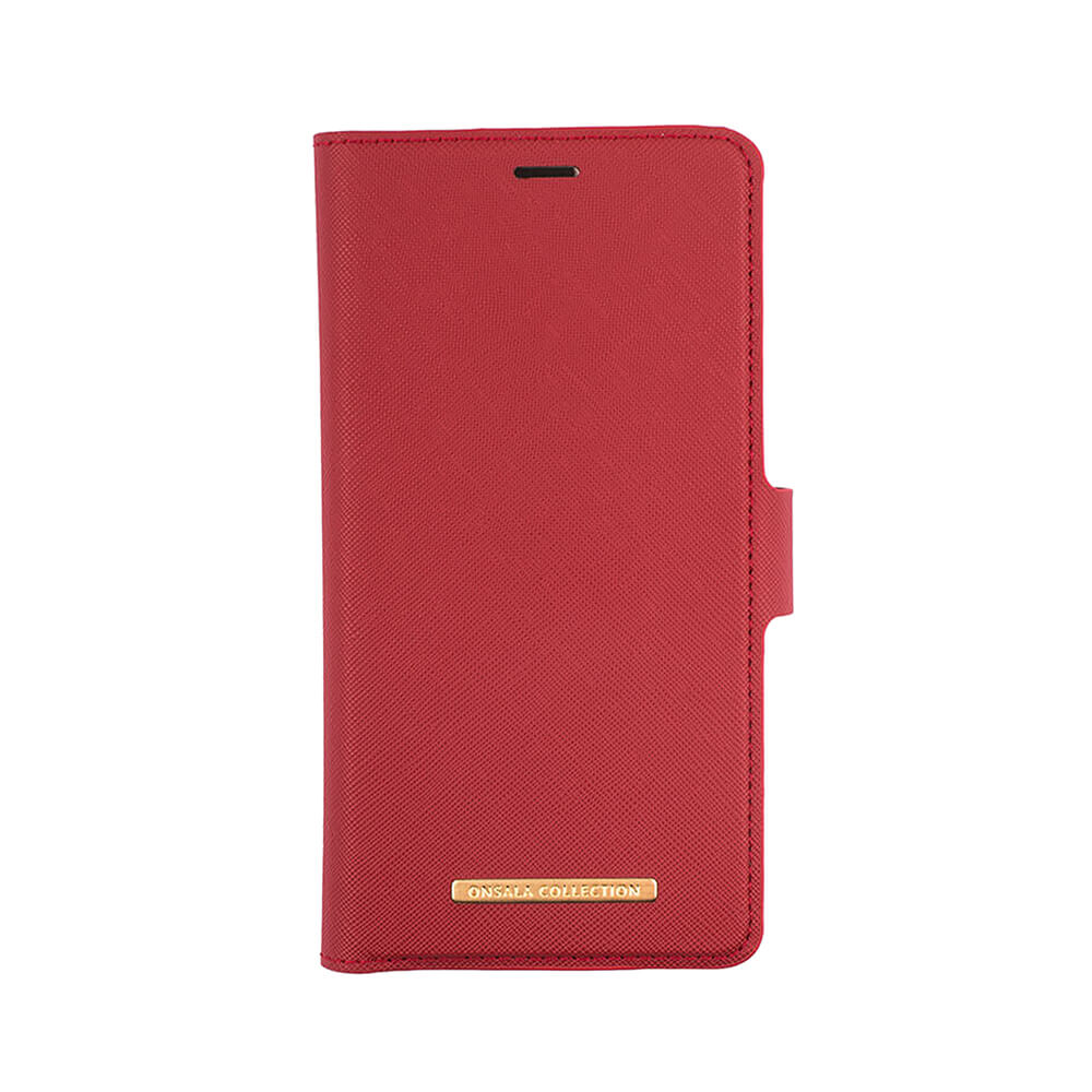 onsala-onsala-collection-mobilfodral Saffiano Red iPhone 11 Pro Max