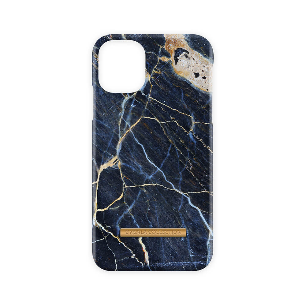 onsala-onsala-collection-mobilskal-soft Black Galaxy Marble iPhone 11