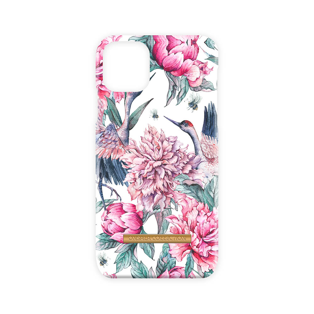 onsala-onsala-collection-mobilskal-soft Pink Crane iPhone 11 Pro Max