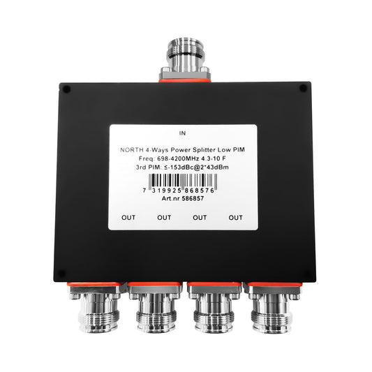 NORTH NORTH 4-Ways Power Splitter