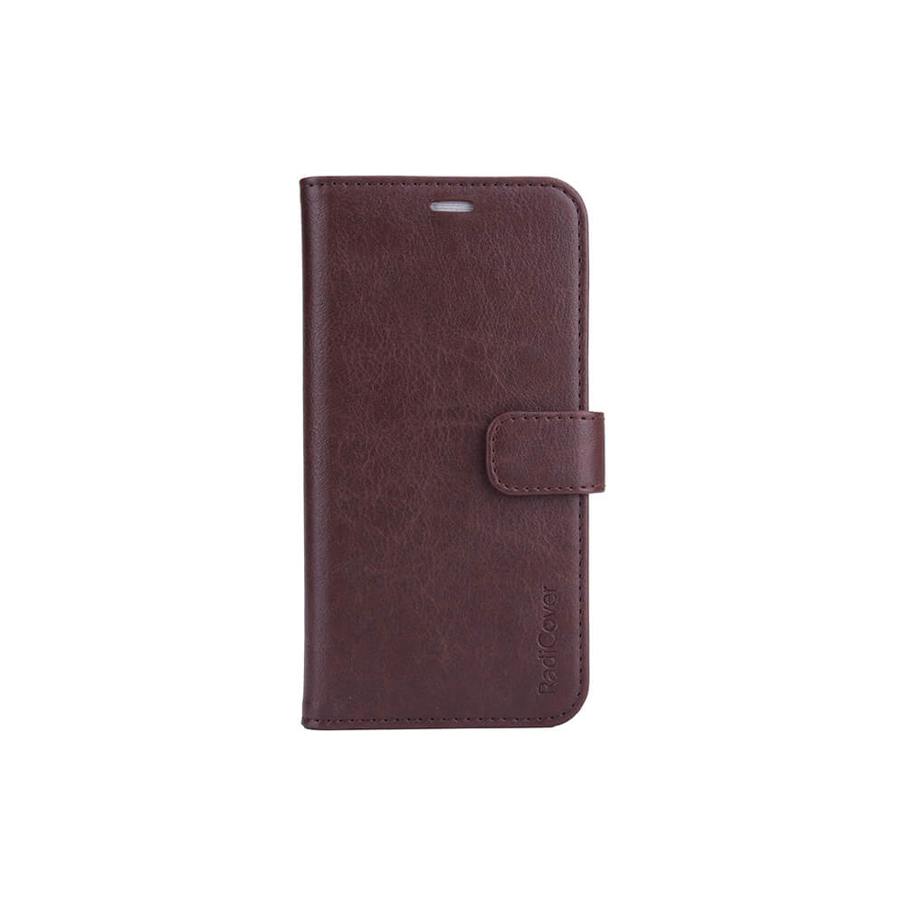 radicover-radicover-flipcov-anti-radiation-rfid-3-card iPhone 13 Brown PU