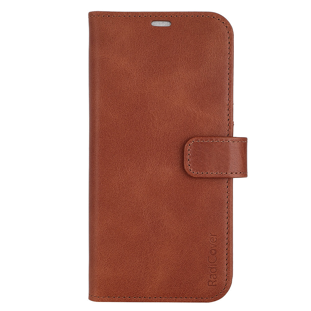 radicover-radicover-2in1-anti-radiation-rfid-3-card iPhone 14 Plus 6,7" Brown Leather