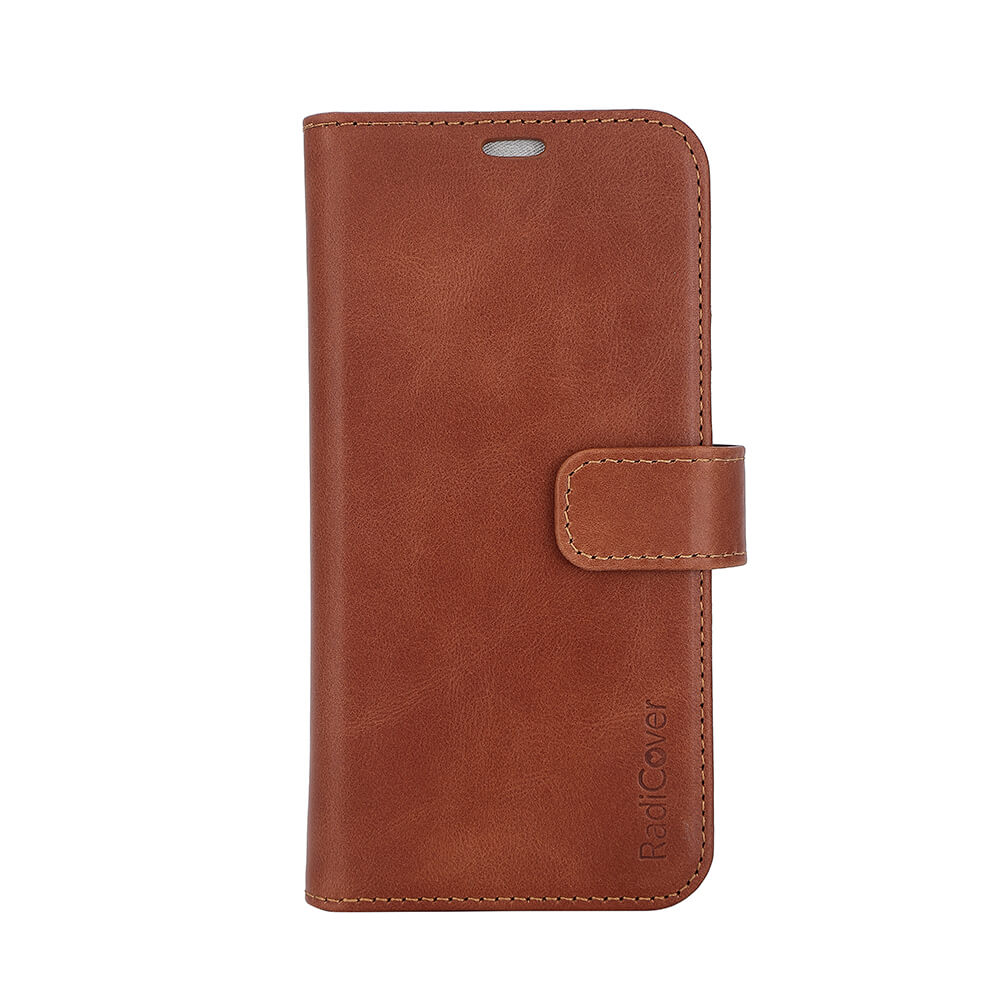 radicover-radicover-2in1-anti-radiation-rfid-3-card-mags iPhone 15 Brown Leather