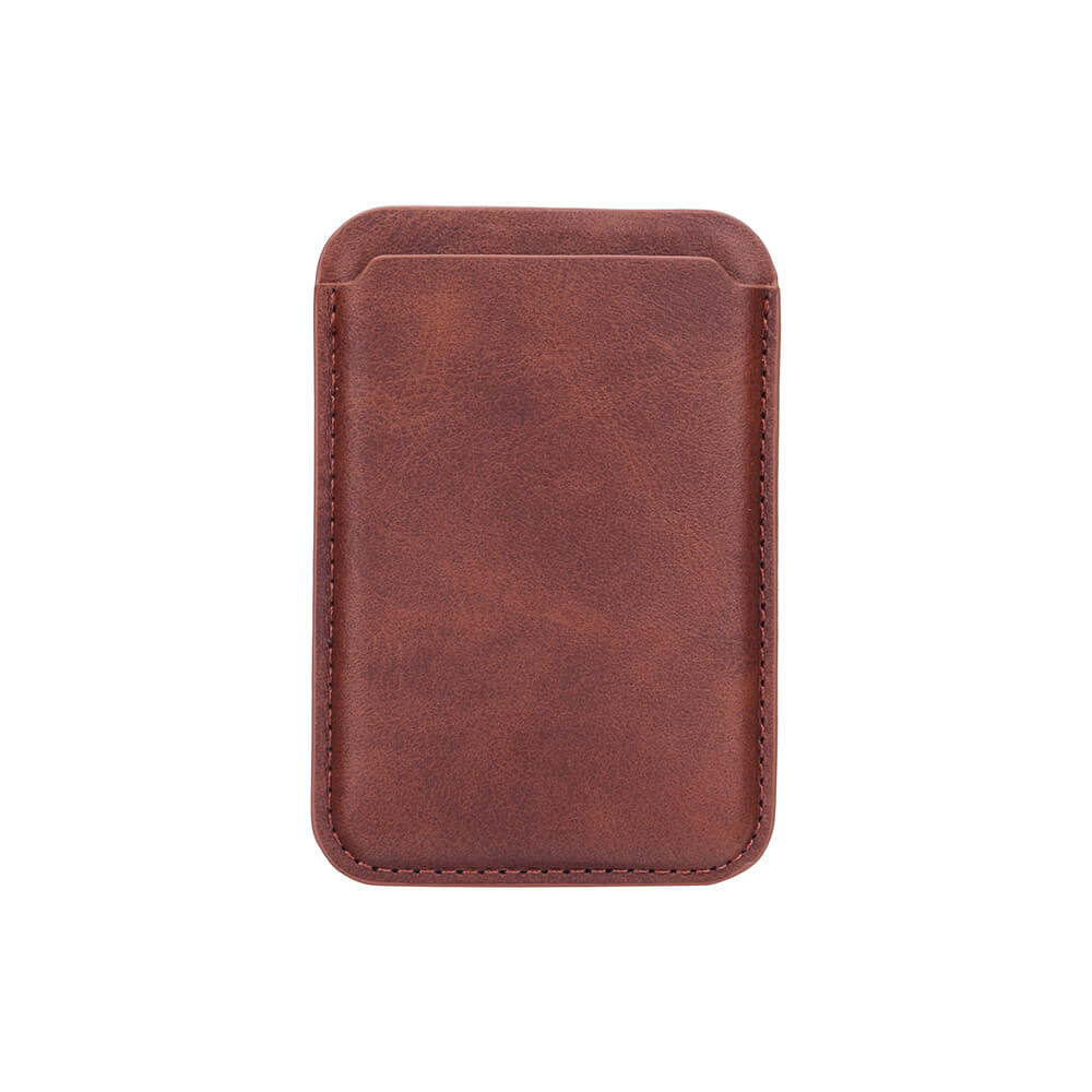 ONSALA Magnetic Cardholder Brown