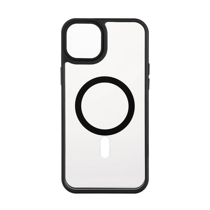 onsala-onsala-back-bumper-clear-case-magserie iPhone 15 Plus Clear Case Black Bumper