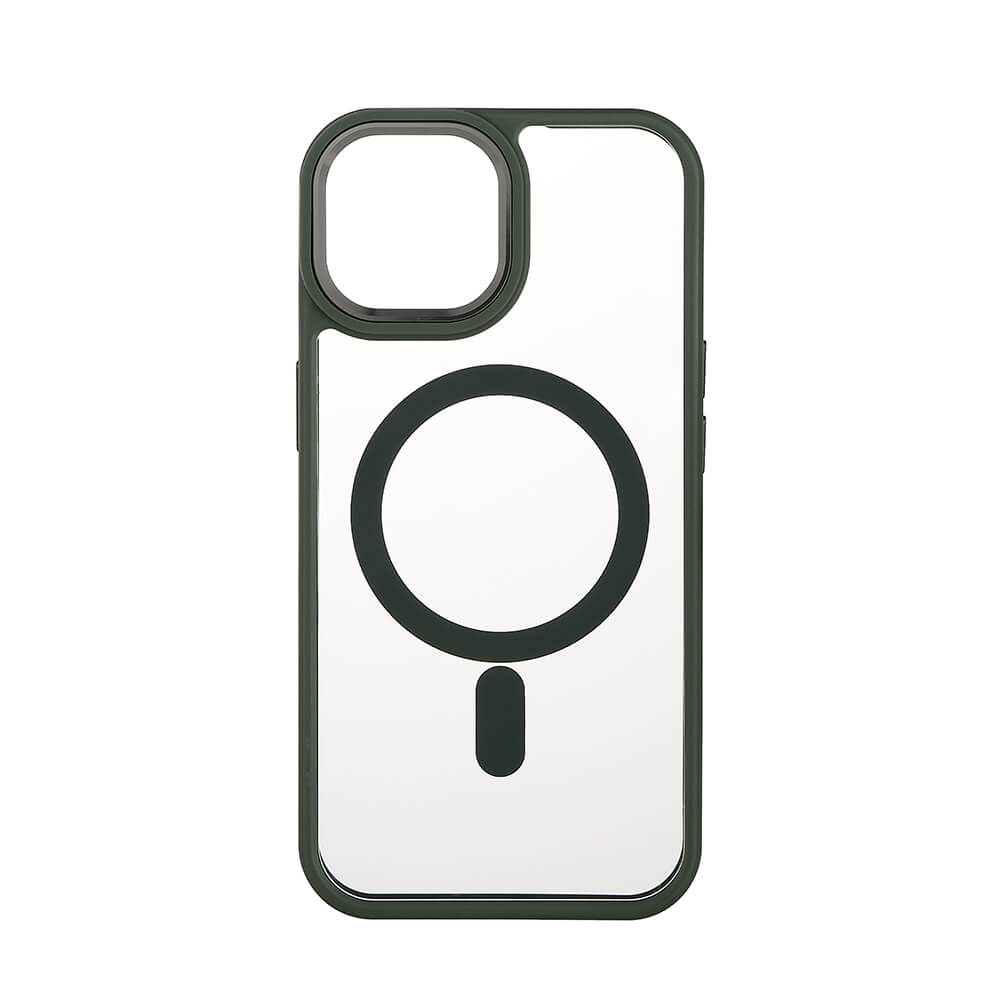 onsala-onsala-back-bumper-clear-case-magserie iPhone 15 Clear Case Green Bumper