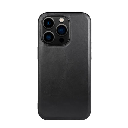buffalo-buffalo-backcover-leather-magseries iPhone 14 Pro Black