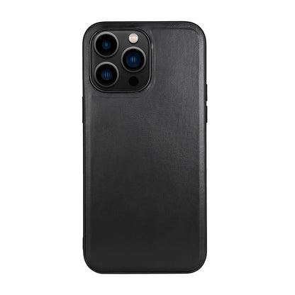 buffalo-buffalo-backcover-leather-magseries iPhone 14 Pro Max Black