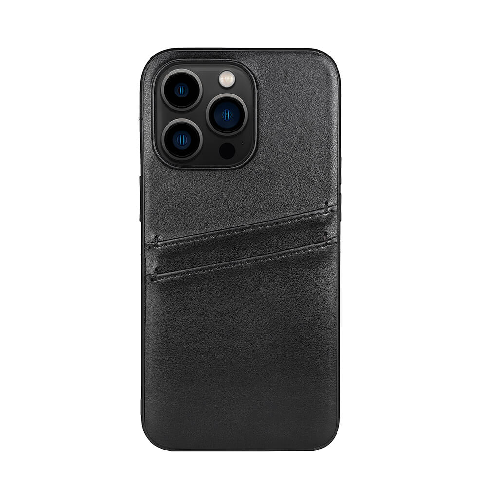 buffalo-buffalo-back-cover-pu-2-card iPhone 14 Pro 6,1" Black
