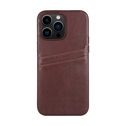 buffalo-buffalo-back-cover-pu-2-card iPhone 14 Pro Max 6,7" Brown