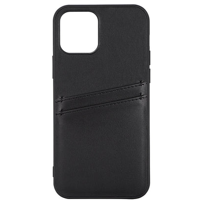 buffalo-buffalo-back-cover-pu-2-card iPhone 12/12 Pro Black