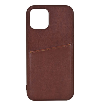 buffalo-buffalo-back-cover-pu-2-card iPhone 13 Mini Brown