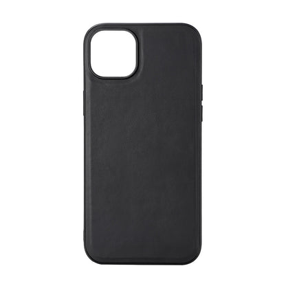 buffalo-buffalo-backcover-leather-magseries iPhone 15 Plus Black