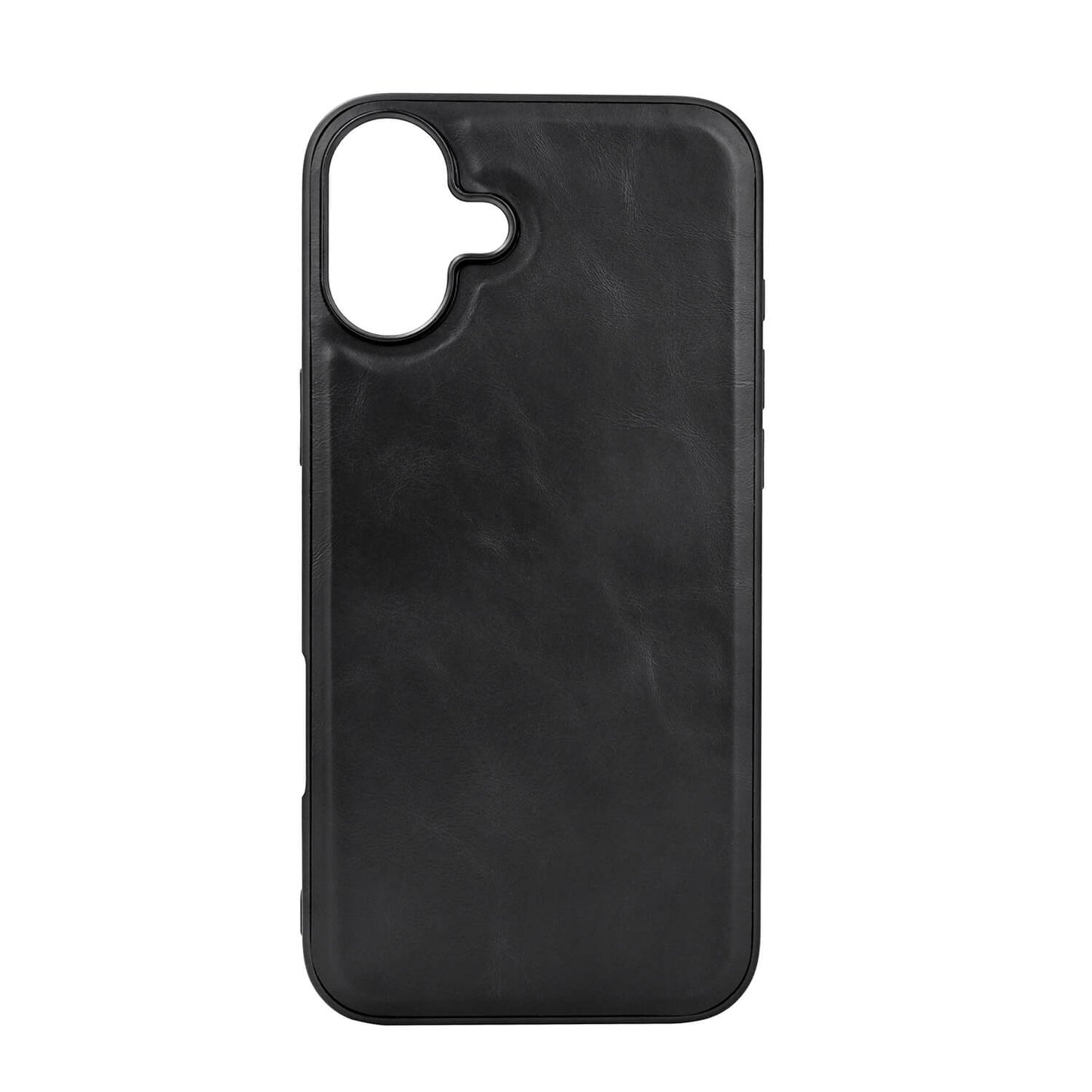 buffalo-buffalo-back-cover-leather-magseries iPhone 16 Plus Black