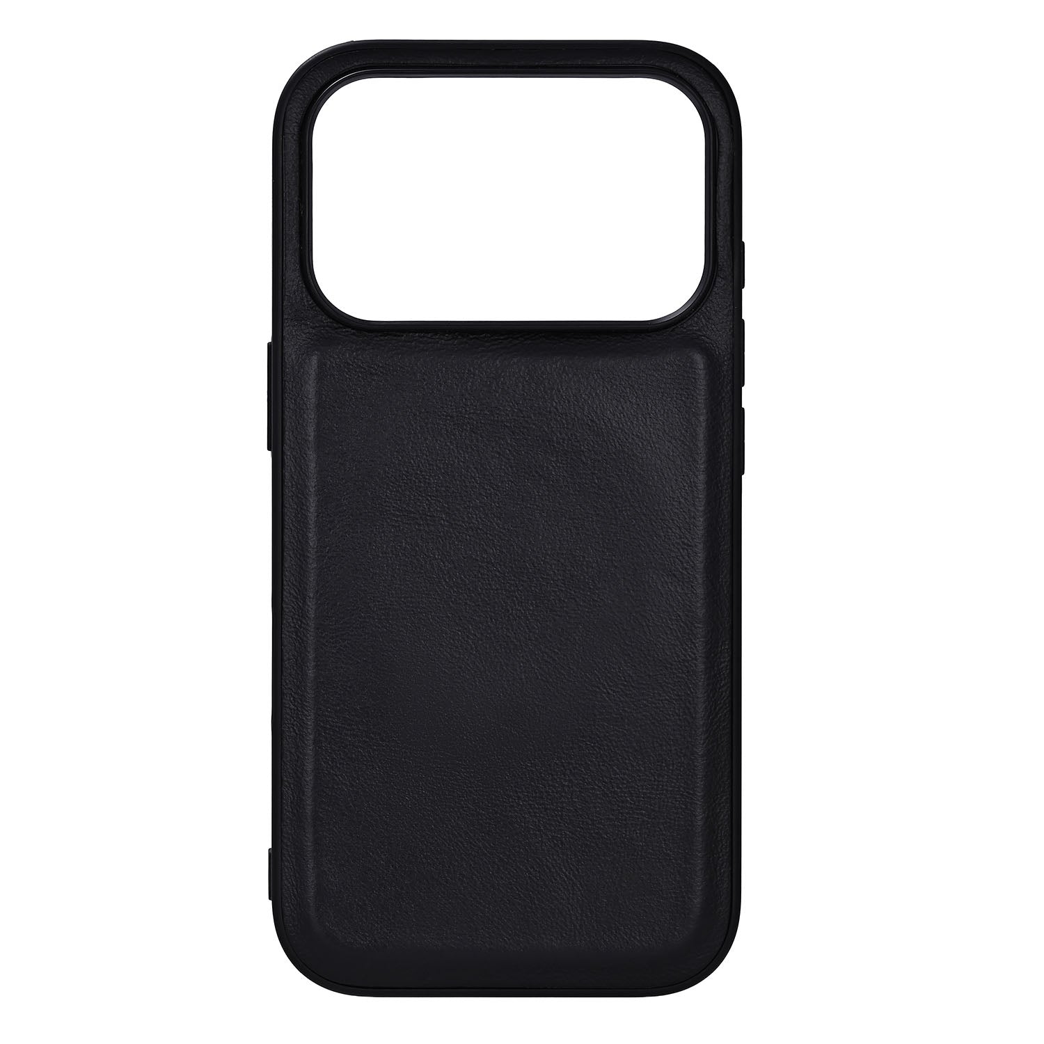 buffalo-buffalo-back-cover-leather-magseries iPhone 17 Pro Black