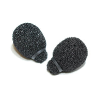 RYCOTE Lavalier Foams Miniature Black