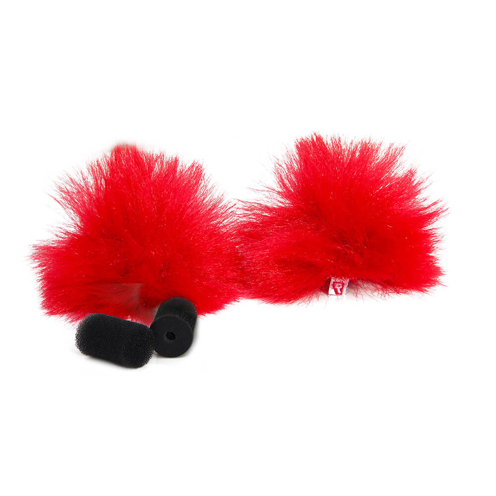 rycote-rycote-lavalier-windjammer Röd Pair