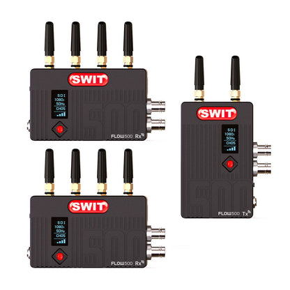 swit-swit-crew-wireless-sdi-hdmi Tx+2Rx NP-F plate 1200M