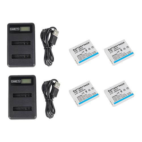 CAME-TV Headset 4x batteries